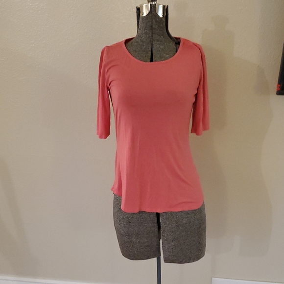 Apt. 9 Tops - Apt. 9 Women's Short Sleeve Pink Top